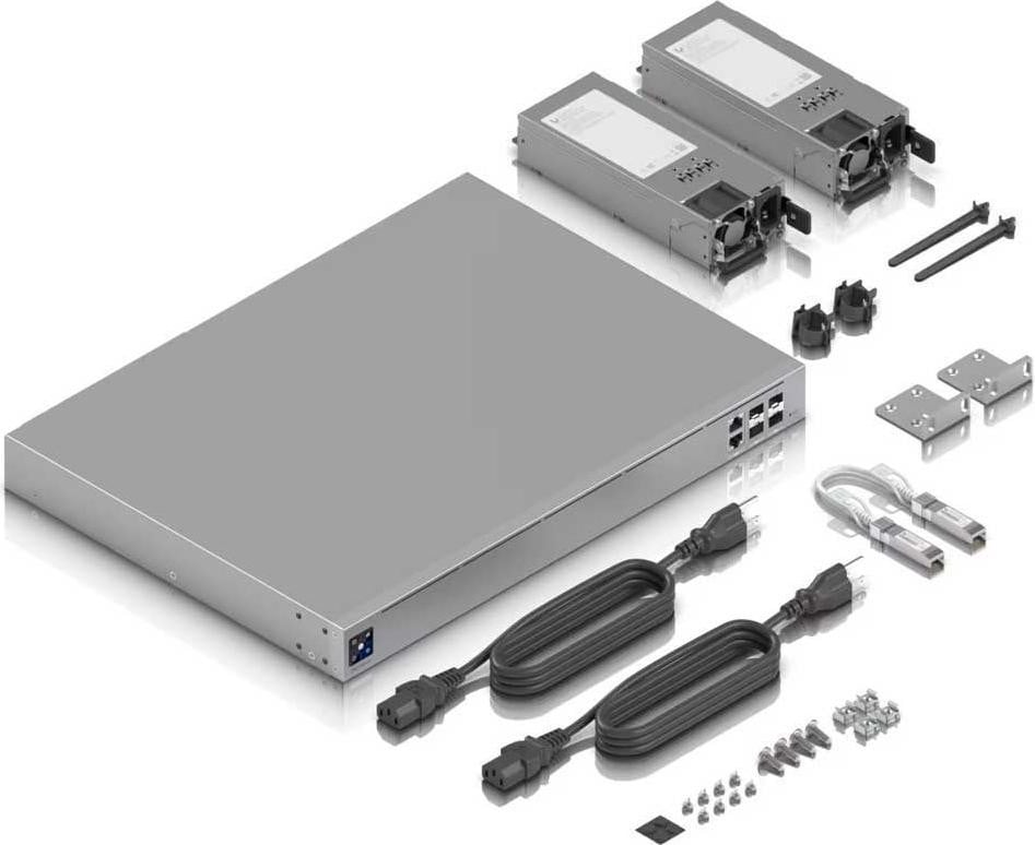 Ubiquiti UXG-Enterprise Enterprise Gateway, grijs, 1U, aluminium/SGCC, LAN, ARM