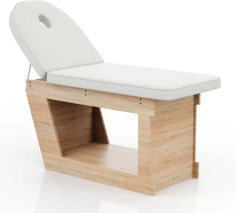 Melcap Lettino da massaggio in legno SPA M-design Italiano massaggiatore centro estetico estetista