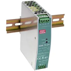 LevelOne ind. Netzteil POW-2431 24VDC DIN-Schiene (76.80 W), PC Netzteil, Grün, Silber