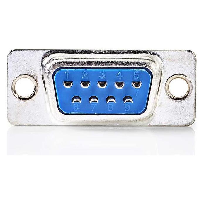 Nedis D-Sub-montierbaren Gehäuse | D-SUB 9-Pin-Buchse | Silber | Box (CCGB52801ME)