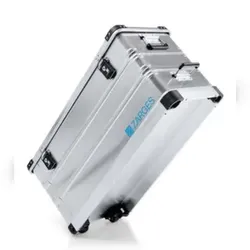 ZARGES Alu-Rollbox, HxLxB 455x960x400mm, 120l, Wände mit umlaufenden Sicken, 2 Rollen