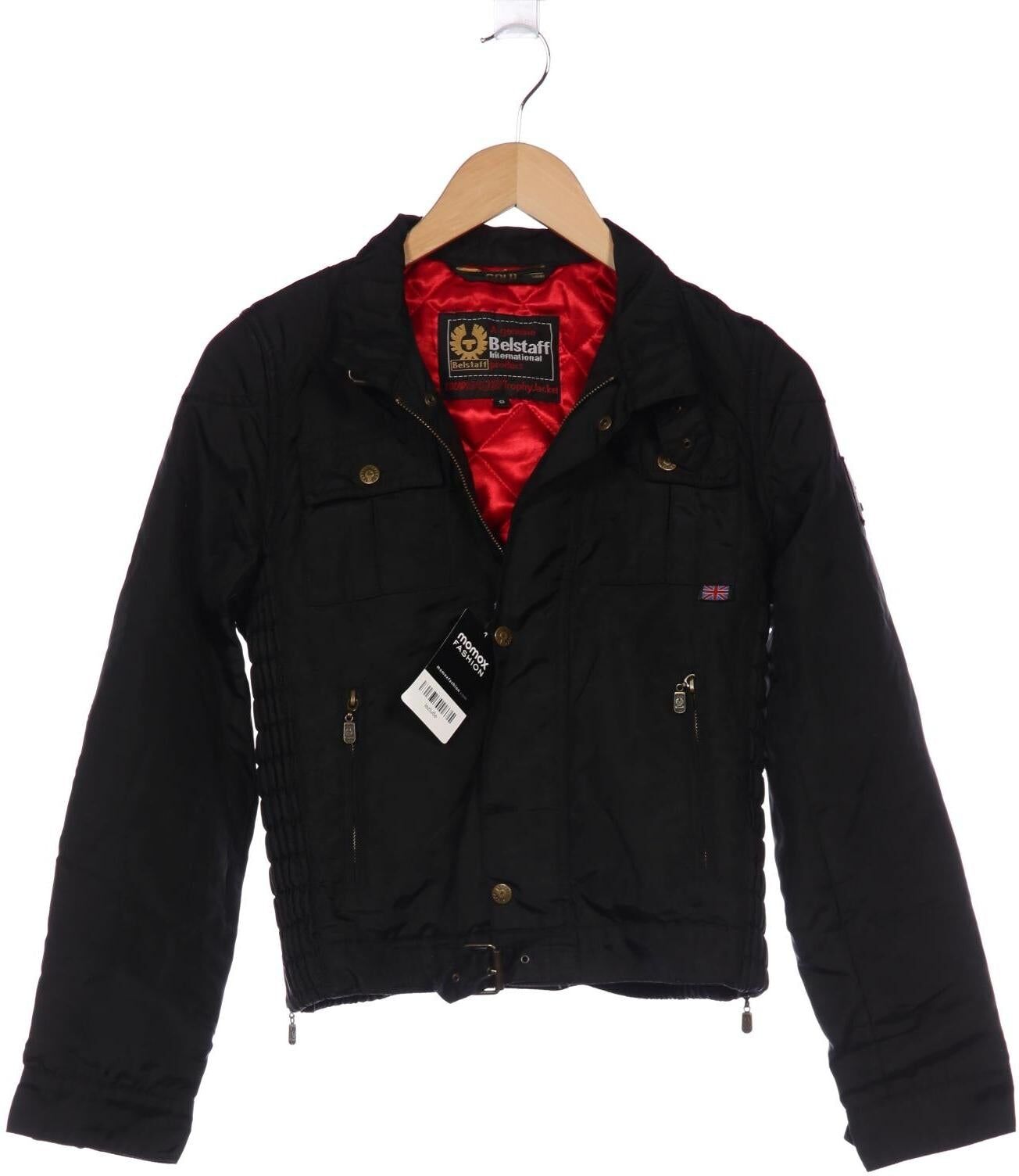 Belstaff Herren Jacke, Schwarz, Gr. S, Synthetik - Second Hand