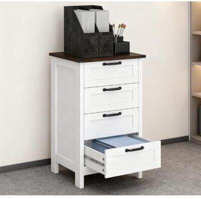Kodotan sofa Modern Style File Cabinet with 3 Drawers,Office Storage Cabinet for A4,For Home and Office