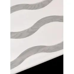 bonprix Doppelrollo mit Wellen, weiß, Gr.150x100 cm, Toller Sichtschutz in modisch gewellt