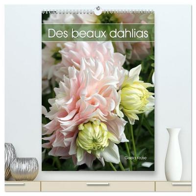Des beaux dahlias (Calendrier mural 2026 DIN A2 horizontal) calendrier de bureau