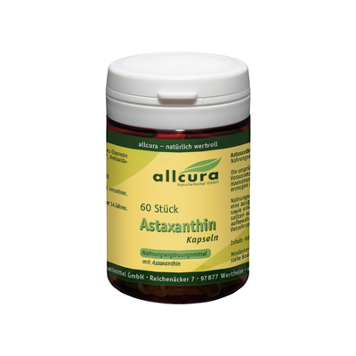 allcura Naturheilmittel GmbH ASTAXANTHIN KAPSELN 60 St 10788242