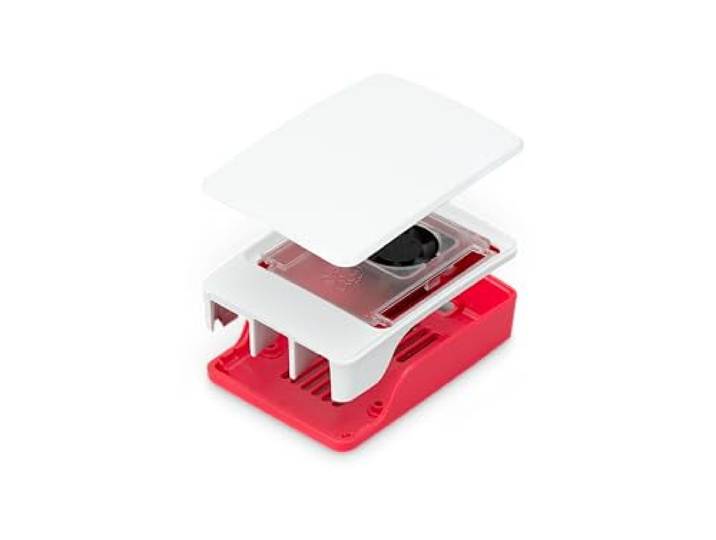 Raspberry Pi Case for Raspberry Pi 5 Rood/Wit