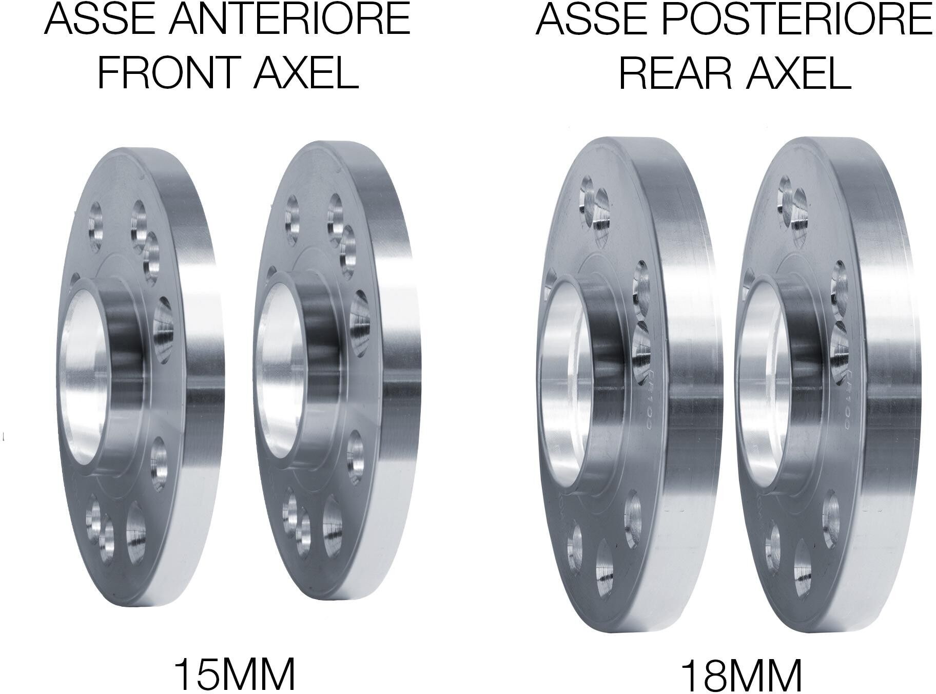 Simoni Racing DR038100BR1515 Spurverbreiterung