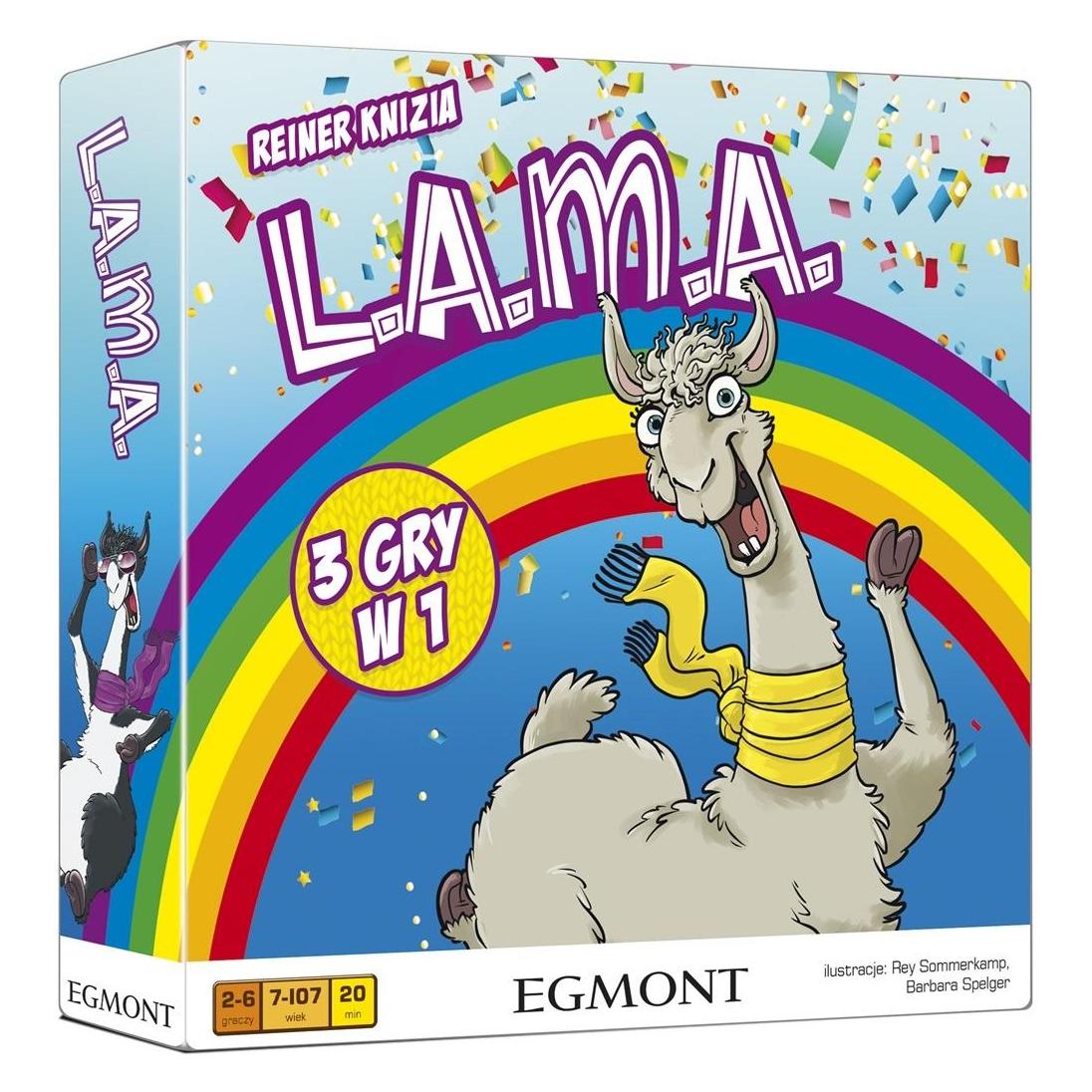 Egmont Game Lama (Polnisch, 2 - 6 Spieler) (GXP-784328)