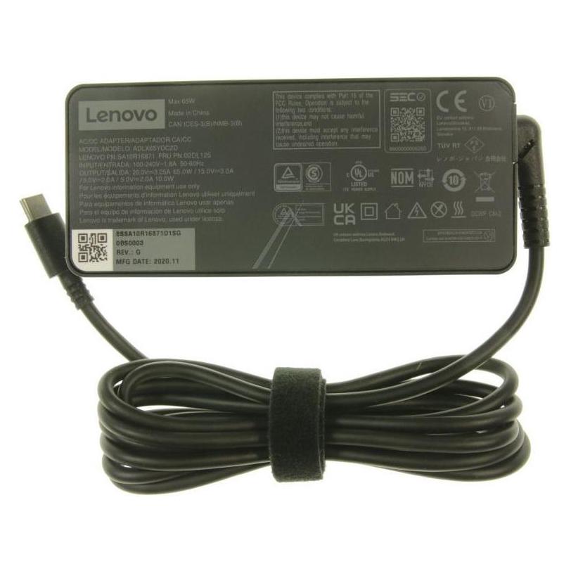 Lenovo AC ADAPTER 65W,3P,WW,DEL (65 W) (5A11H02878)