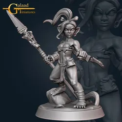 Female Goblin Fighter von Galaad Miniatures aus January 2022 Release
