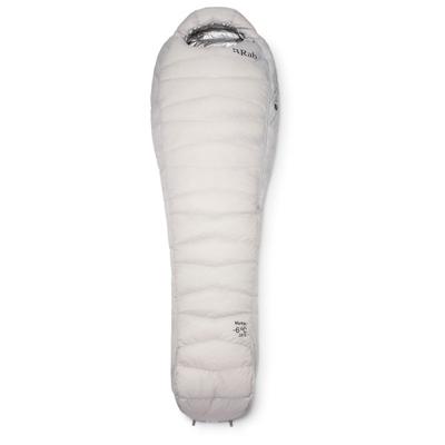Rab - Mythic -6C / 20F - Daunenschlafsack Gr Long - Body Size: 200 cm Zip: Left Dark Pewter