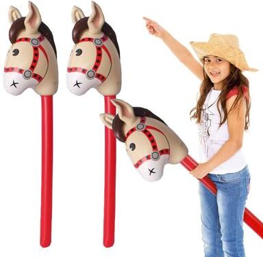 Modern Home Fixes Stick Horse Toy For Kids Party Games And Western Theme Fun Stick Horse Toy For Kids Party Games And Western Theme Fun
