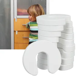 Flexibler Tür-Klemmschutz (10er-Set): Ultimativer Schutz vor Fingerverletzungen, einfache Montage, sicher & langlebig, für Familien, Kitas & Schulen