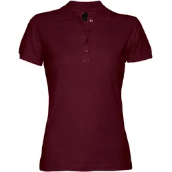 Sol's Ladies ́ Polo Passion, burgundy, M