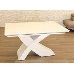 Sedex SEDEX Nolana Esstisch 200 bis 240 x 100 cm ausziehbar Weiß Hochglanz