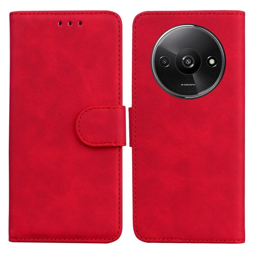 Cover-Discount Xiaomi Redmi A3 - Solide Leder Etui Hülle (Xiaomi Redmi A3) (53740599)