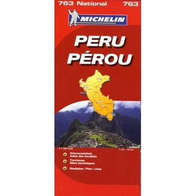 Peru. Pérou, Karte von , Travel House Media, 978-2-06-715070-6