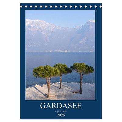 Eine zauberhafte Reise um den Gardasee (Tischkalender 2026 DIN A5 hoch), CALVENDO Monatskalender