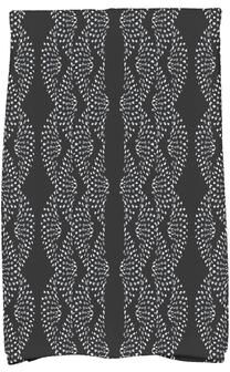E by Design Dotted Décor 18 x 30 Inch Stripe Print Kitchen Towel