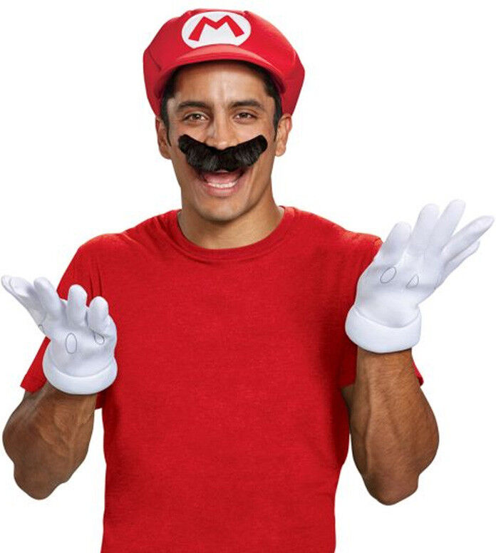 Set d'accessoires Mario déguisement adulte Super Mario - Disguise