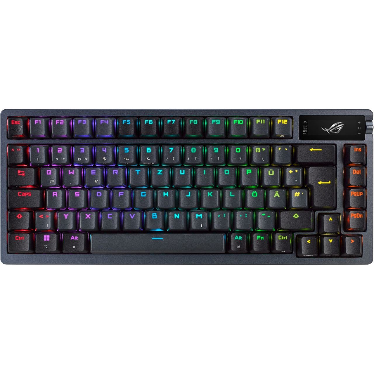 Asus ROG Azoth USB und Bluetooth Deutsch schwarz (kabellos)