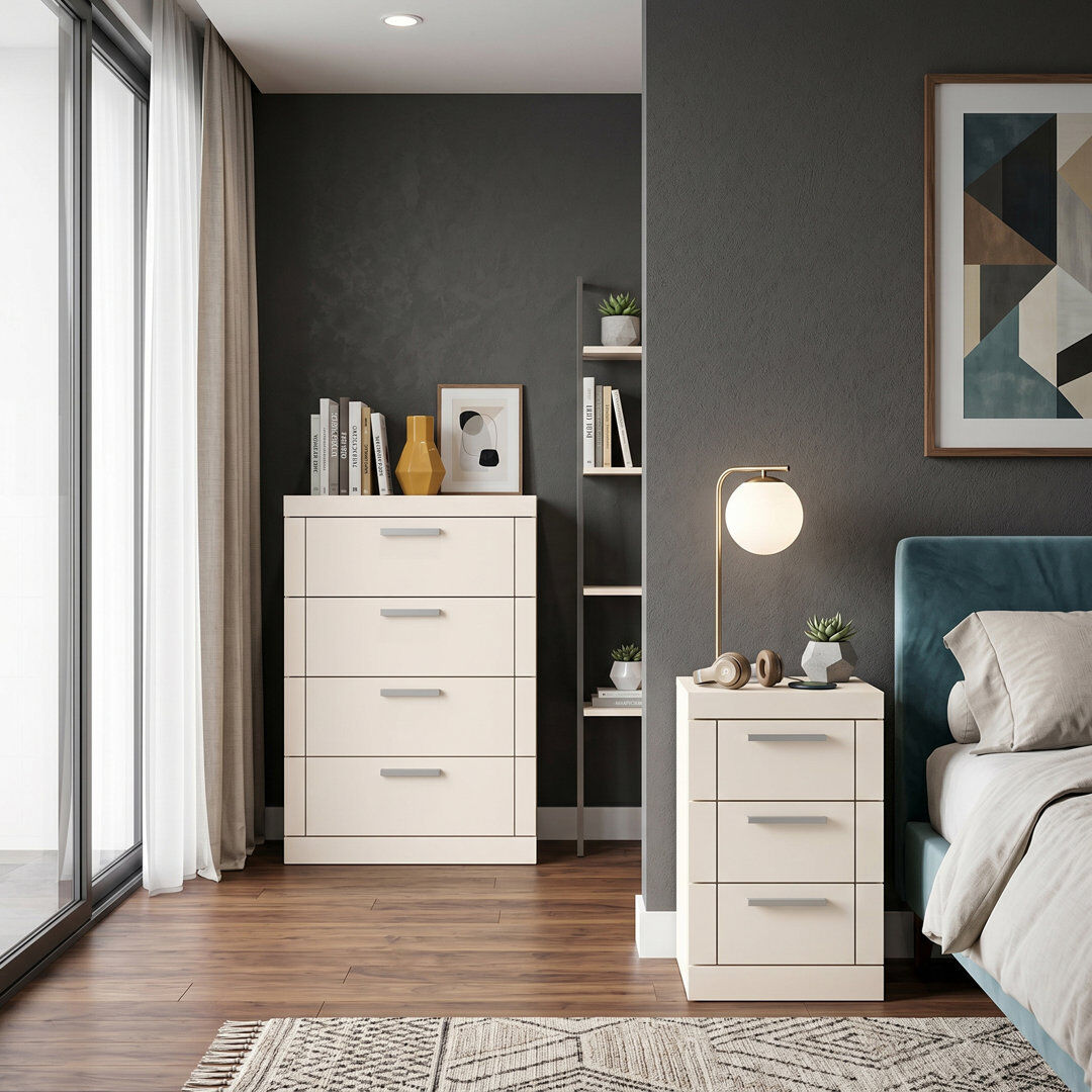 17 Stories Kimberley Sleep Suite Bedroom Set Natural