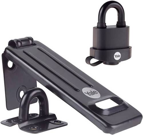 YALE Y220B/51/118/HSP Überfalle mit Hangschloss 160mm Schlüsselschloss
