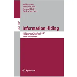 Information Hiding, Fachbücher von Teddy Furon, Patrick Bas, Gwenaël DoërrG, François Cayre