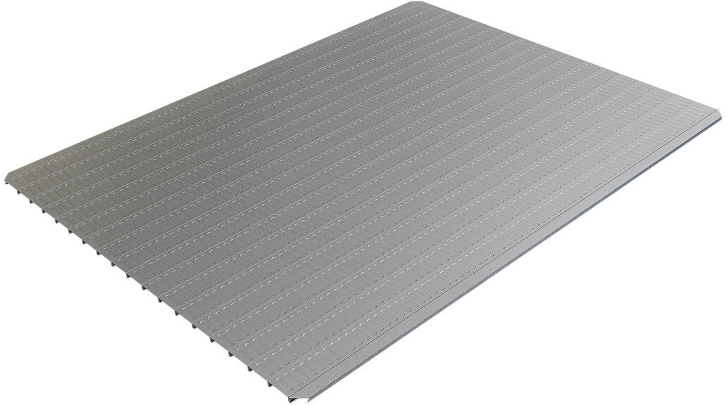 Rowlinson Metal Flooring Kit 2.10" H x 266.10" W x 201.70" D