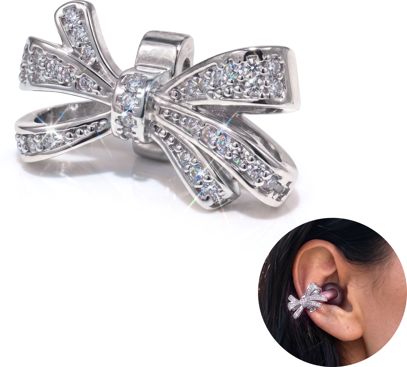 Anker soundcore AeroClip 2 Bow Style Decoration Bow Style