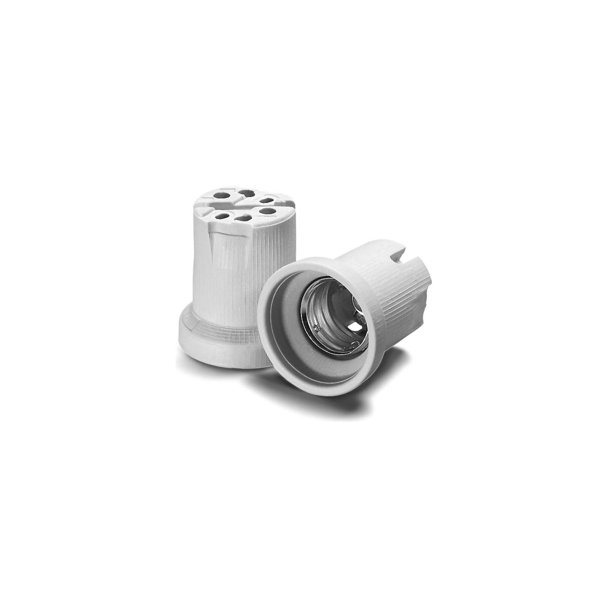 Houben Fassung E40 Porzellan weiß LP-Sicherung M5 107780)