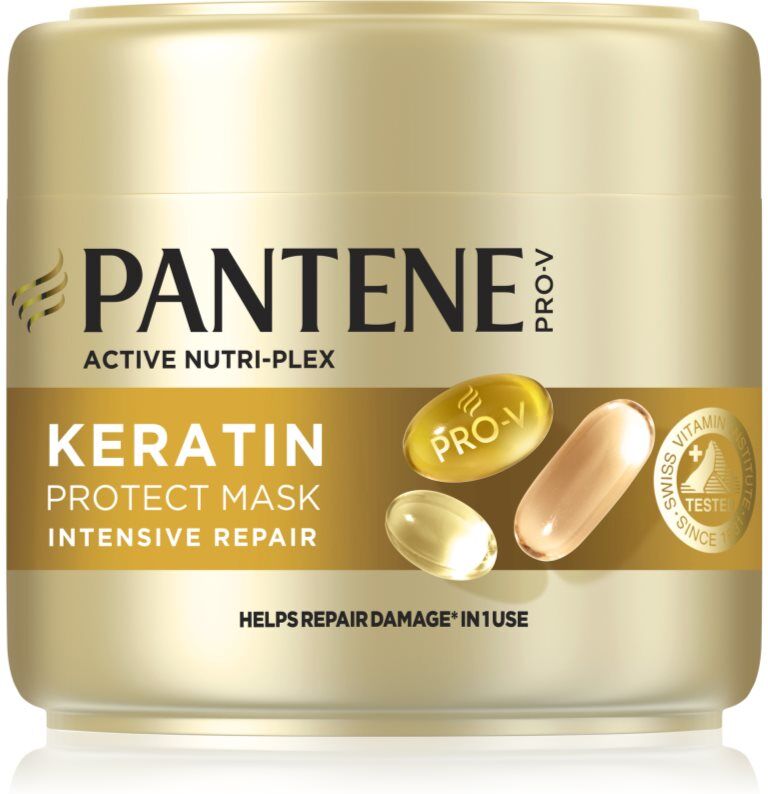 Pantene Pro-V Active Nutri Plex Intensive Repair Genoprettende hårmaske til tørt og skadet hår 300 ml