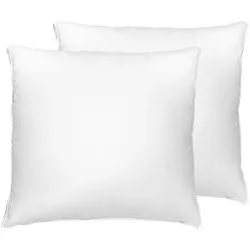 KOPFKISSEN 2er-Set Weiß 80/80 cm Feldberg