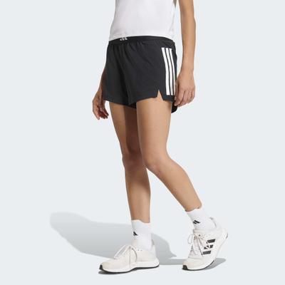 Shorts ADIDAS PERFORMANCE "HYPERGLAM 3-STREIFEN WOVEN", Damen, Gr. M, N-Gr, schwarz, normal, gr., Obermaterial: 100% Polyester, Hosen Shorts, mit Climacool Technologie, aus Polyester, enger Schnitt