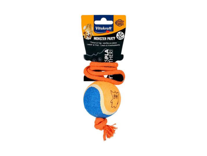Vitakraft Monster Tennisball am Seil