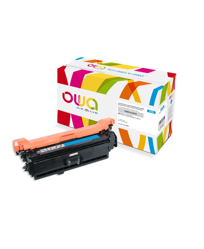 Armor Laser cartridge 6000Seiten Cyan Lasertoner / Patrone Toner Cartridge for HP Color Laserjet 500 M551 M575 (K15538OW)