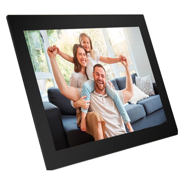 Agfaphoto APF1000WIFI Digitaler Bilderrahmen 10 Zoll black (10", 1280 x 800 Pixel) (APF1000WIFIGLBL)