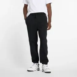 NEW BALANCE Herren Hose Athletics French Terry Jogger, Größe M in Schwarz 41508
