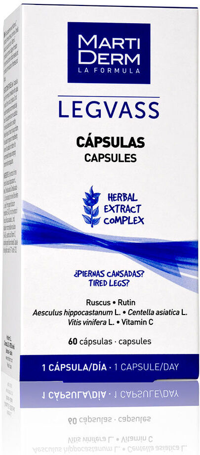 Martiderm Legvass capsules 60 unités