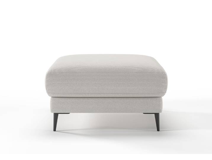 Candy Uptown Feincord Hocker 80x80 cm