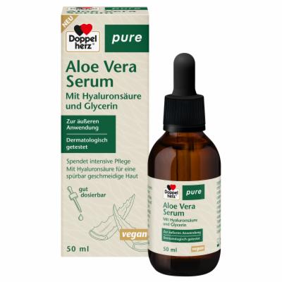 Queisser Pharma GmbH & Co. KG DOPPELHERZ Aloe Vera Serum pure 50 ml 20113321