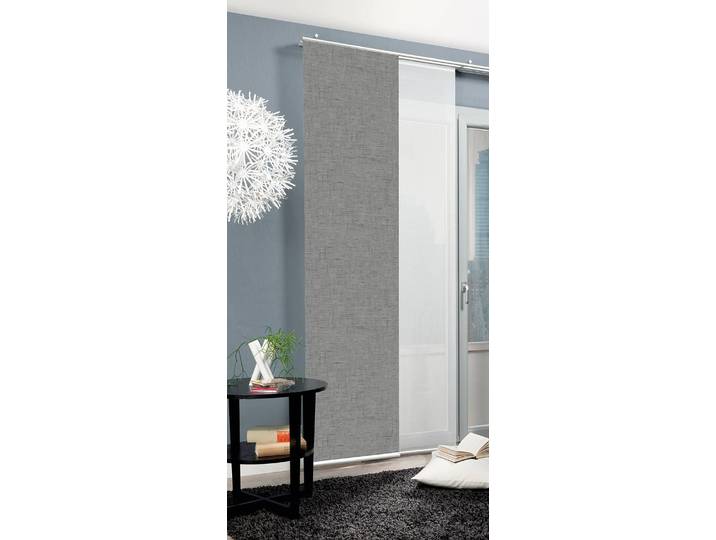 Panneau japonais Pive 60 x 245cm Gris/Gris 1 set