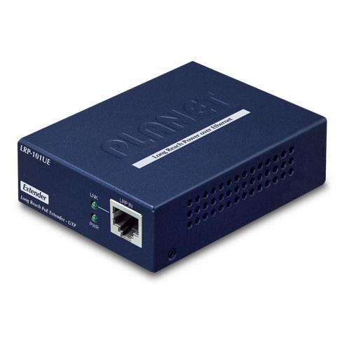 Planet 1-Port Long Reach PoE over coax Extender Kit (LRP-101UH + LRP-101UE) (Extender) (LRP-101U-KIT)