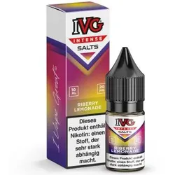 IVG Intense Riberry Lemonade NicSalt Liquid 10ml / 20mg