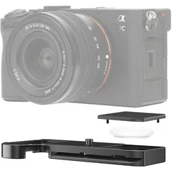 JJC HG A7CII Camera Metal Grip, Batteriegriff, Schwarz