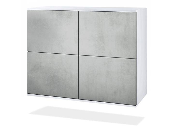 KOMMODE Rova Beton Oxid Optik
