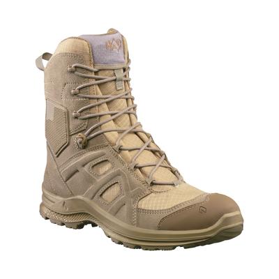 Wanderstiefel HAIX "Black Eagle Athletic 2.0 V T high", Damen, Gr. 12, beige, Obermaterial: 100% Rindsleder Leather cow., Schuhe Wanderstiefel