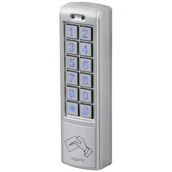 Sygonix, Zutrittskontrolle, SY-6421352 Code-Tastatur mit RFID Oberflächenmontage 12 V DC/AC, 24 V D