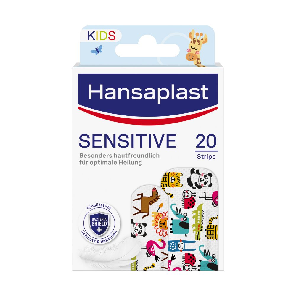 Hansaplast Sensitive Kinder Pflasterstrips 20 St Pflaster